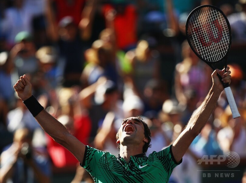 フェデラーが5度目のBNPパリバOP優勝、同胞ワウリンカを破る