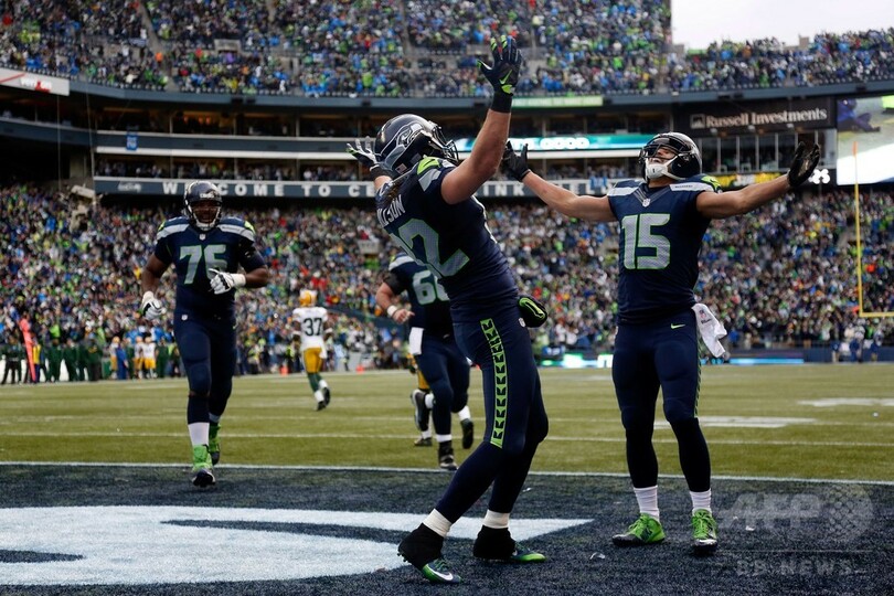 シーホークスが逆転勝利、2年連続のスーパーボウル進出