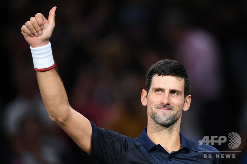 ジョコビッチがパリ・マスターズ8強入り、ティエムは3回戦で姿消す