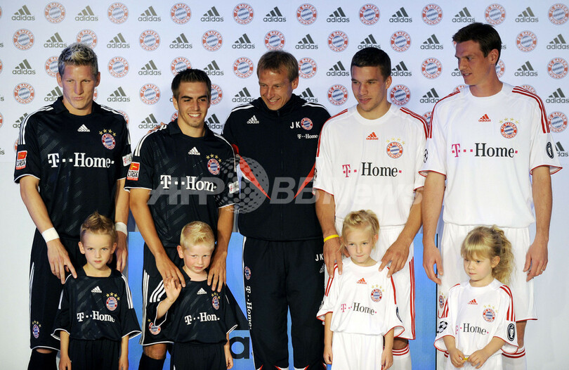 バイエルン 08-09シーズンのユニホーム公開