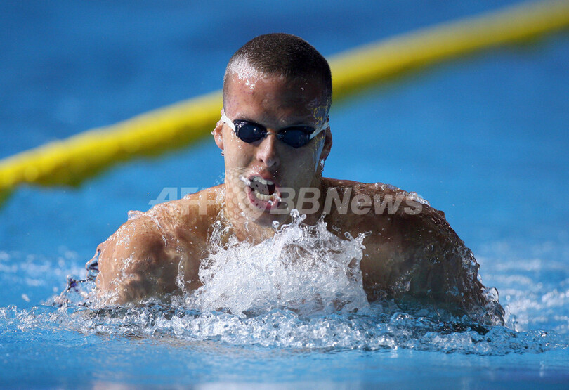 ＜第12回世界水泳選手権＞競泳、ハンセン 男子100メートル平泳ぎ予選3位で準決勝に進出 - オーストラリア