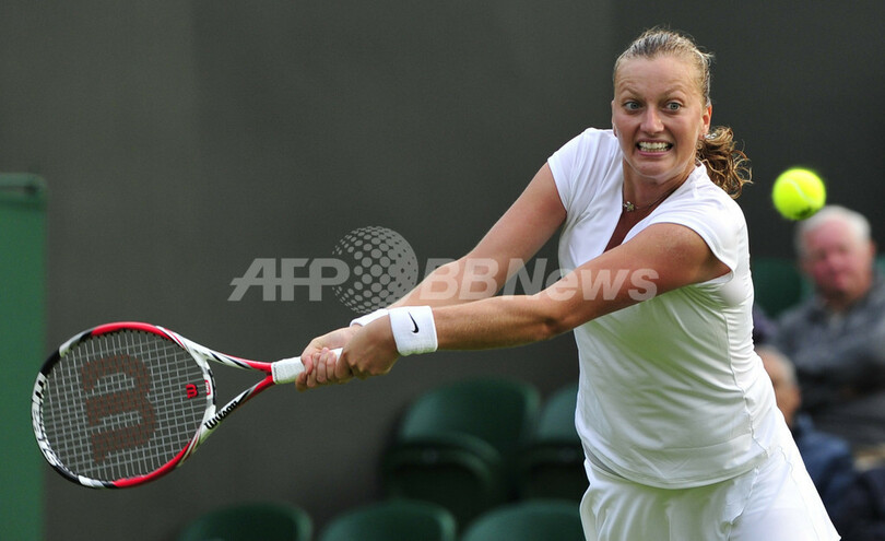 クヴィトバが2回戦に進出、ウィンブルドン選手権