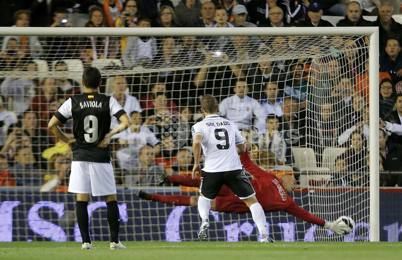 バレンシアが5得点でマラガに大勝