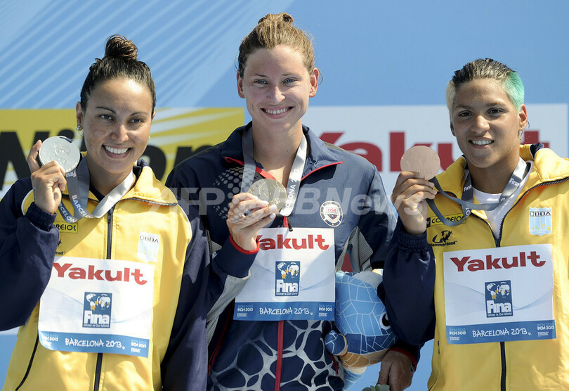 アンダーソンが女子5キロメートル優勝、第15回世界水泳