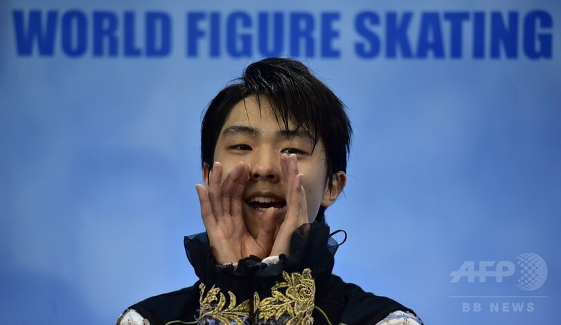 フェルナンデスが初優勝、羽生はミスが響き2位 世界フィギュア