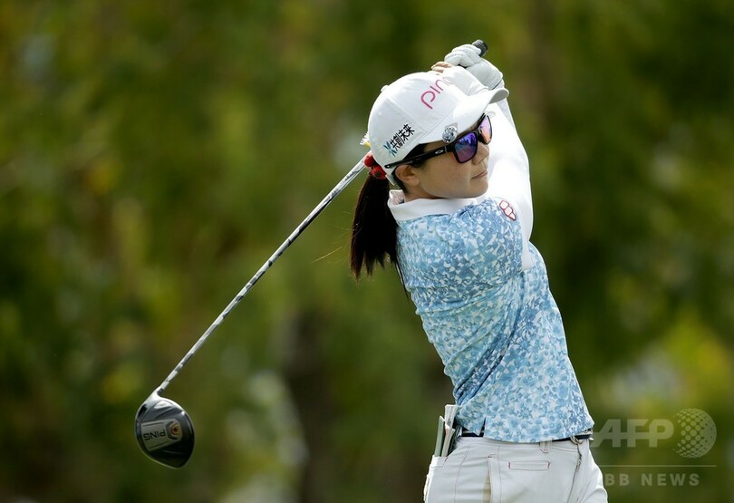 プレーオフは日没順延、上原は8位 ANAインスピレーション