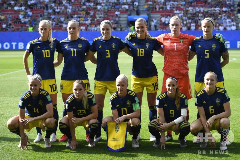スウェーデンが独撃破で女子W杯4強、東京五輪の切符もつかむ