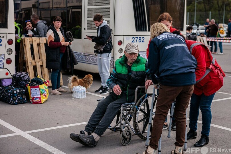 製鉄所で「激しい戦闘」 部隊と連絡途絶 マリウポリ