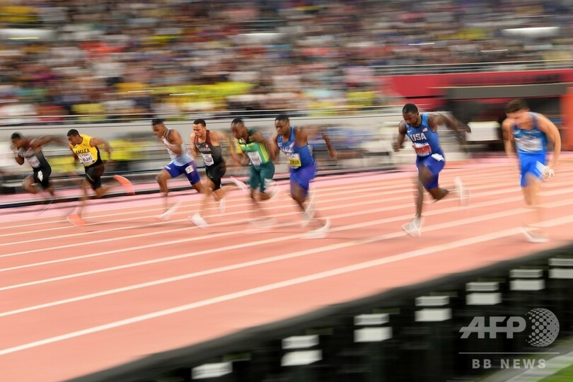 コールマンが疑惑乗り越え男子100m金メダル、世界陸上