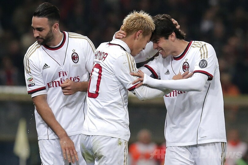 本田がセリエA初ゴール！ 決勝点決める