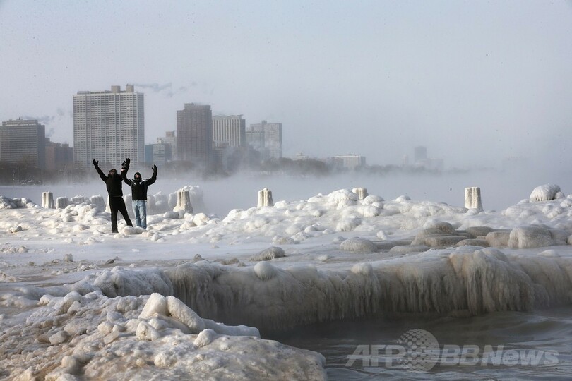 体感温度マイナス53度も…米国に大寒波到来