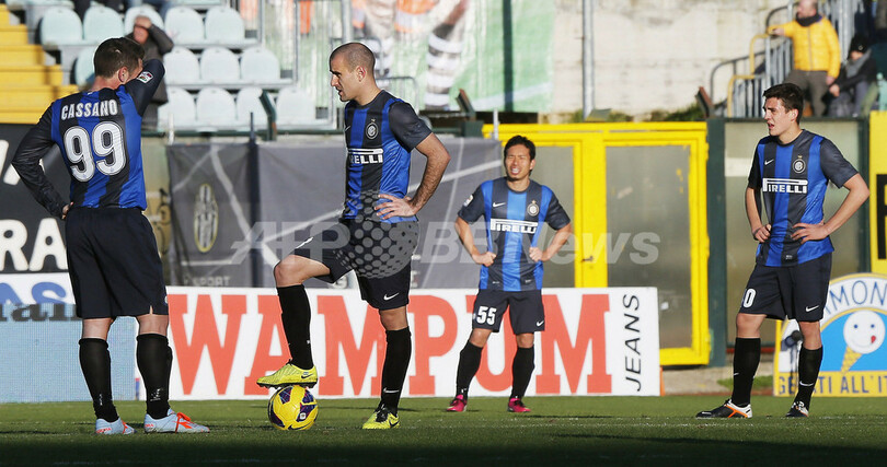 インテル、降格圏のシエナに敗れる