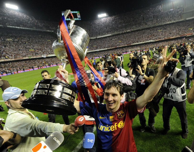 バルセロナ ビルバオを下しスペイン国王杯を制す