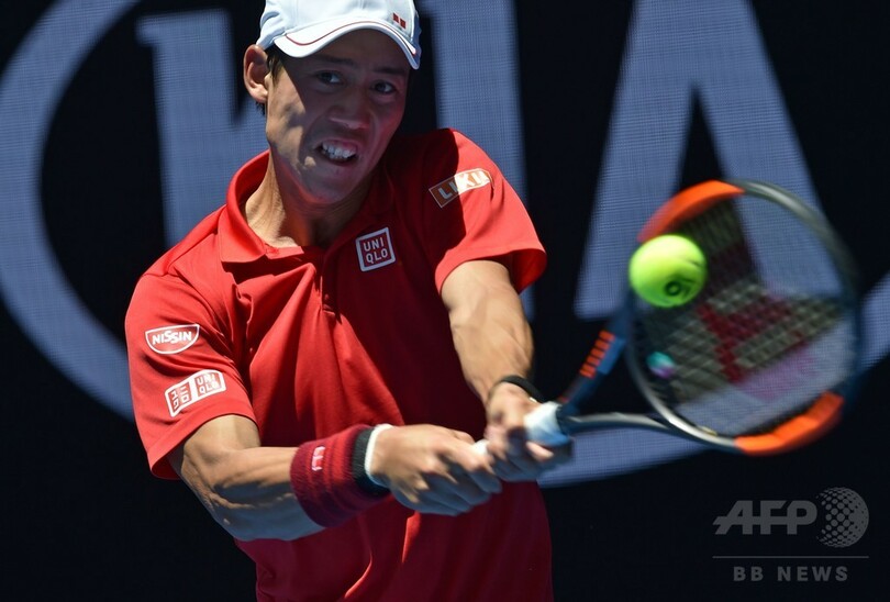 錦織、3時間半超えの激闘制し初戦突破 全豪OP