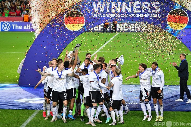 ドイツがポルトガル下し優勝 サッカーU-21欧州選手権