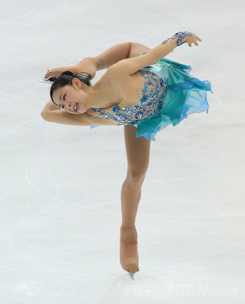 フリースケーティングの演技に臨む今井、フィギュア四大陸選手権