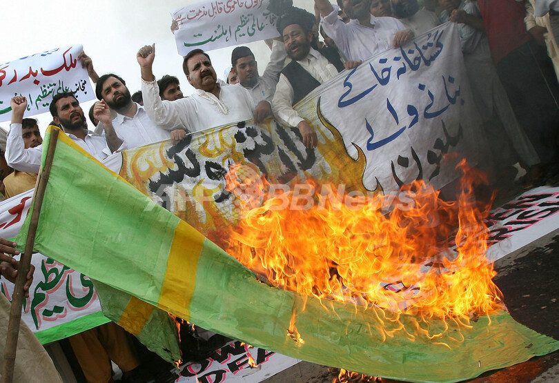 スウェーデン紙に預言者の風刺画掲載、イスラム団体抗議