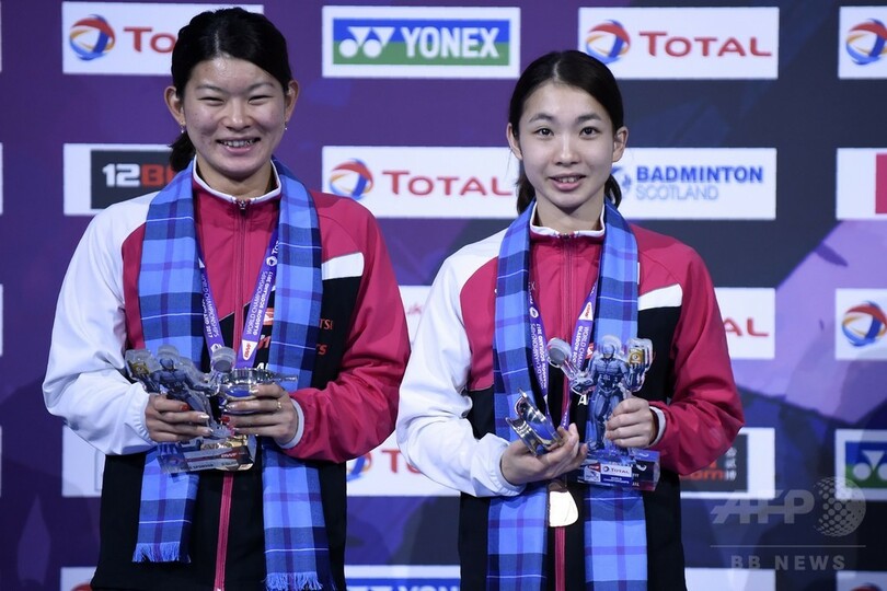 福島/廣田組は銀メダル、中国ペアに一歩及ばず 世界バドミントン
