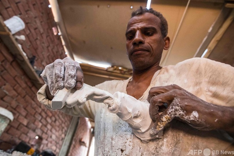 コロナ後の観光業復活目指すエジプト 質の高い土産物づくりに注力