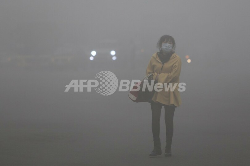 中国・ハルビンで深刻な大気汚染、PM2.5計測上限超え