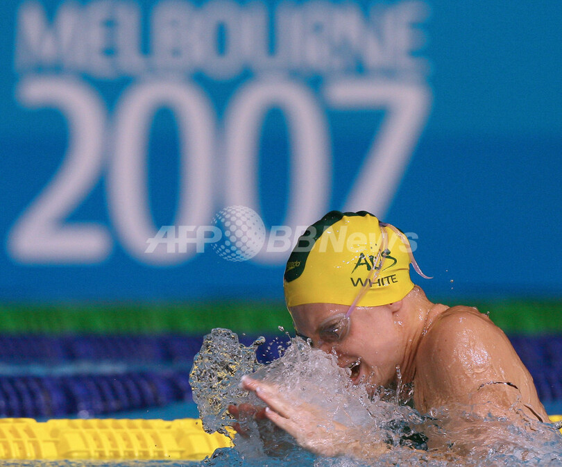 ＜第12回世界水泳選手権＞競泳、ハーディ 女子50メートル平泳ぎ予選をトップで通過 - オーストラリア