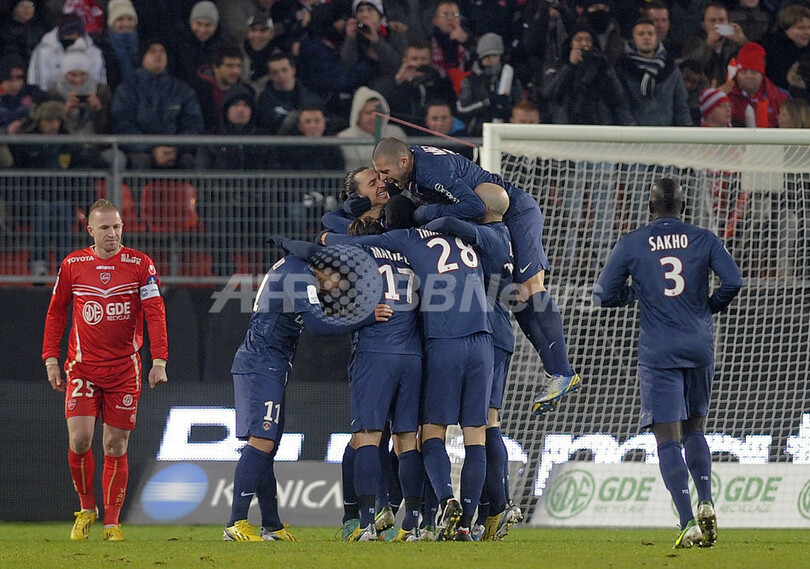 PSG、イブラヒモビッチのハットでバランシエンヌに快勝