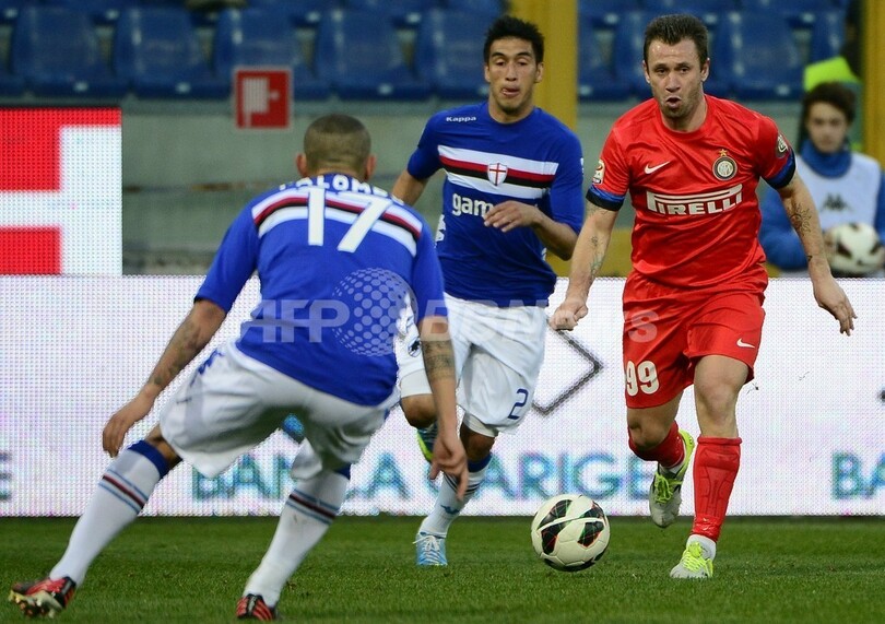 インテルがパラシオの2得点でサンプドリア下す、5位浮上