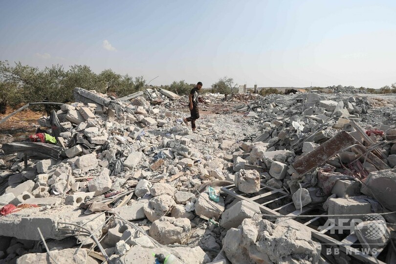 ヘリからの銃撃でIS関係者ら9人死亡、最高幹部の死と関連の可能性 シリア