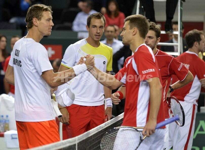 王者チェコ、大会史上最長の7時間に及んだダブルス制す デビス杯