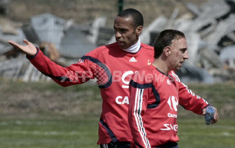 ＜06サッカーW杯＞フランス代表 国内合宿4日目を迎える - フランス