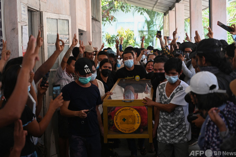 ミャンマー、デモの死者138人に 14日は最多の約40人死亡