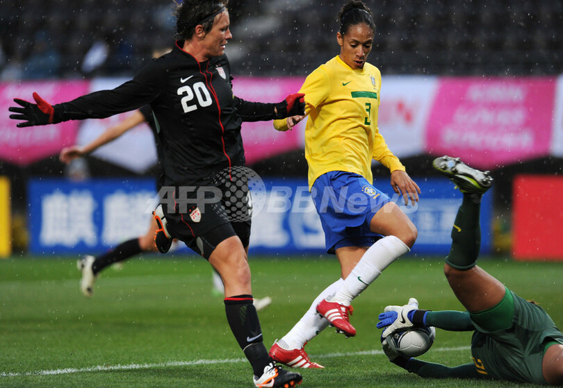 米国が親善試合でブラジルに快勝