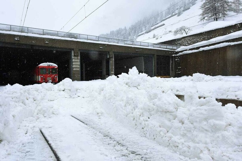 【AFP記者コラム】雪に埋もれた休暇─スイス・アルプス