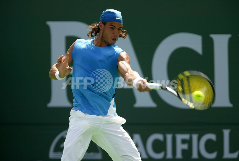 ＜テニス パシフィック・ライフ・オープン2007＞男子シングルス、ナダル ロディックをストレートで降し決勝進出 - 米国