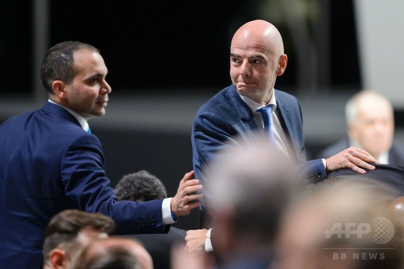FIFA新会長にインファンティーノ氏、AFC会長ら抑え初当選