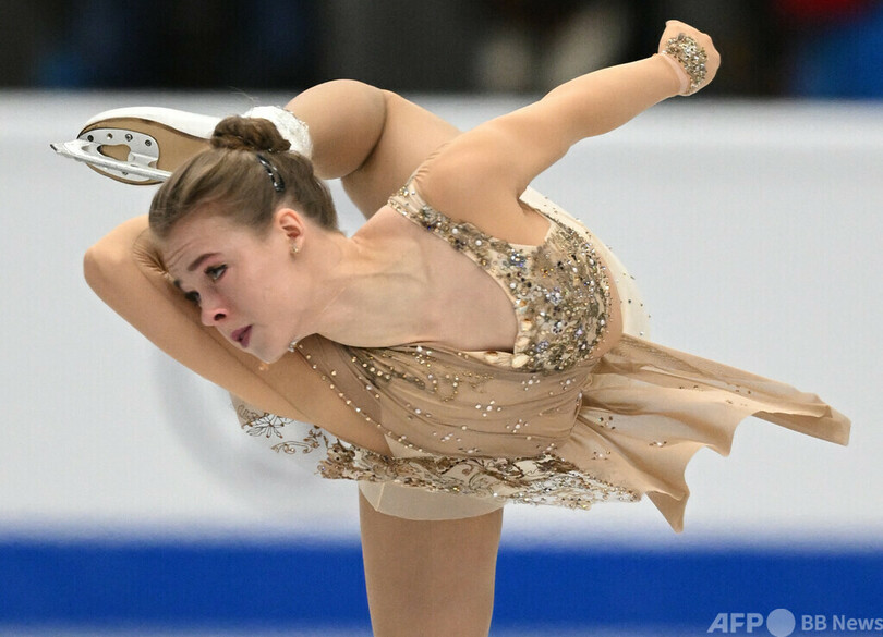 ジョージアのグバノワが女子シングル優勝、フィギュア欧州選手権