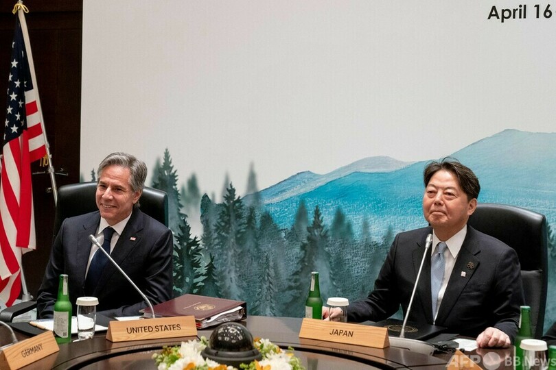 G7外相会合、対中問題で議論 マクロン氏発言受け