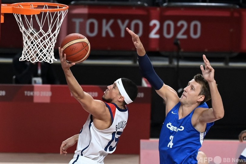 米国が8強、デュラントは五輪代表の最多得点記録更新 バスケ男子