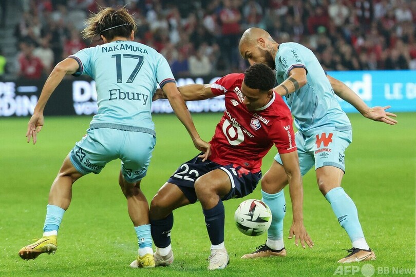 中村敬斗が加入後初ゴール、スタッド・ランスはリールに勝利