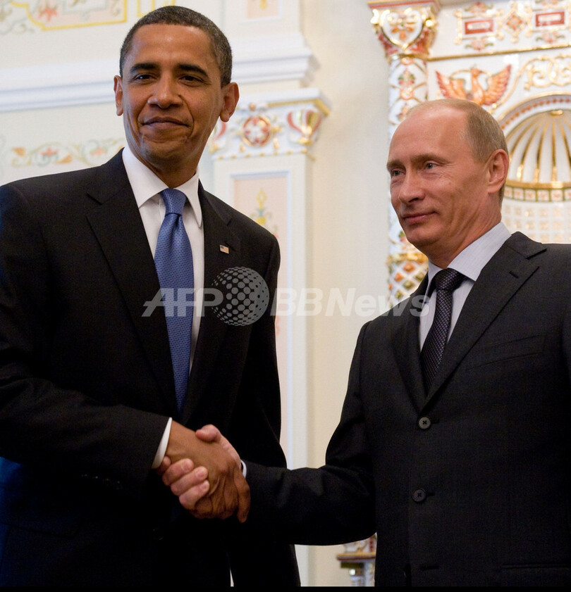 プーチン露首相、米大統領と初会談 「オバマ氏に期待」