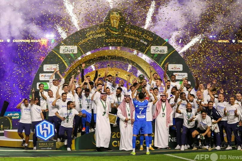 アル・ヒラルがサウジ国王杯制覇、C・ロナウドは敗戦に涙