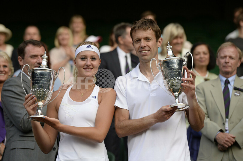 ネスター/ムラデノビッチ組が混合ダブルス優勝、ウィンブルドン選手権