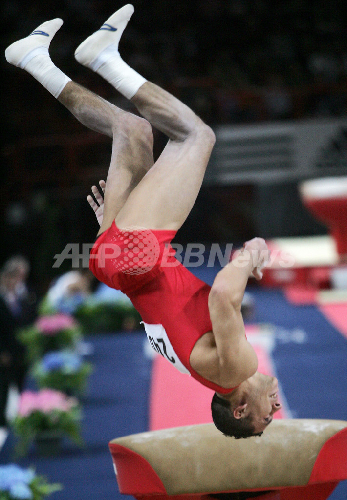 ＜体操 第16回フランス国際＞男子跳馬・決勝、ドラグレスク 優勝を果たす - フランス
