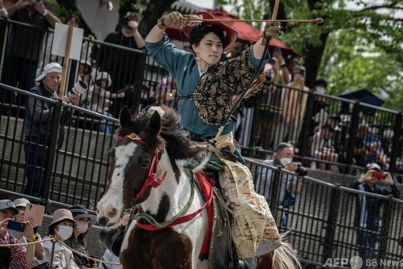 【今日の1枚】武士の真骨頂、人馬一体の妙技