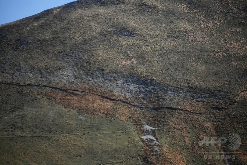 イタリア地震、地盤が最大70センチ動く