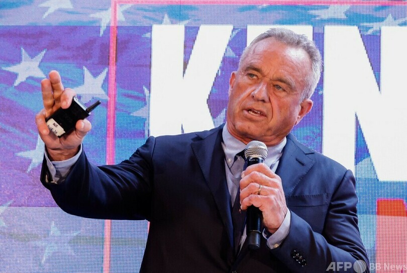 無所属ケネディ氏、過去に「脳の一部を寄生虫に食べられた」と主張 米紙