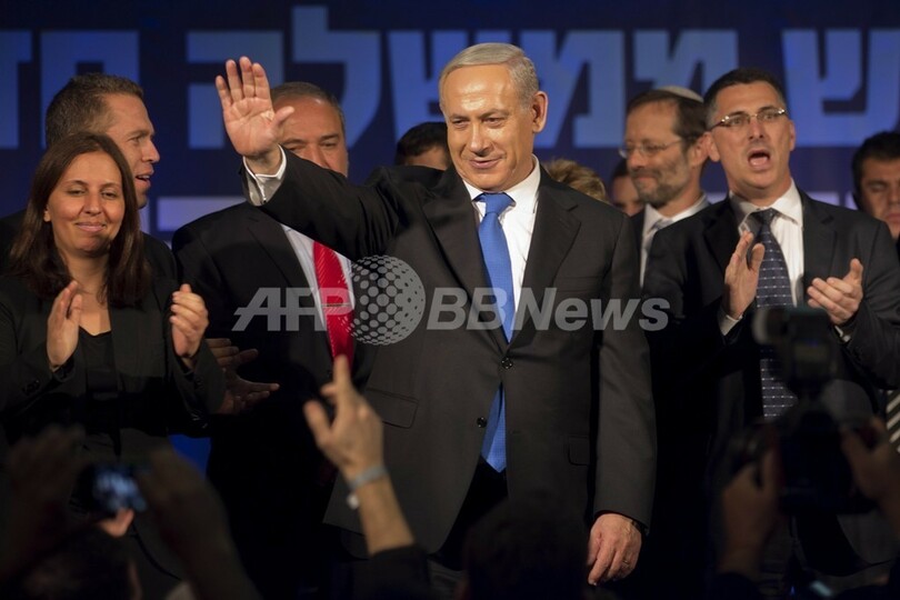 イスラエル総選挙、ネタニヤフ氏続投の公算 中道政党が躍進