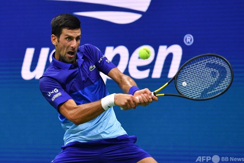 ジョコビッチ苦戦も全米OP8強入り 年間GS達成まであと3勝