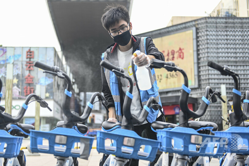 シェアサイクルの消毒ルール発表、北京では利用距離が回復 中国