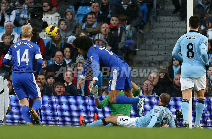 マンチェスター・シティ、エバートンと引き分ける